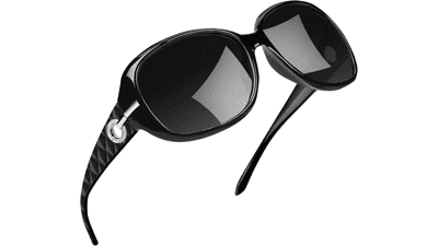Joopin Women's Polarized Rhinestone Sunglasses - UV Protection