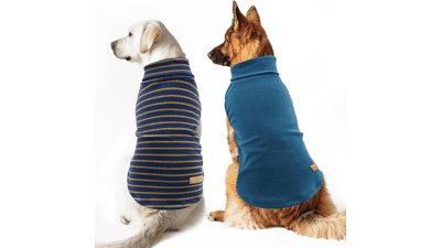 KYEESE 2-Pack Dog Sweaters: Warm & Soft for Large Dogs