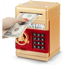 Kids ATM Piggy Bank - Electronic Money Saving Box
