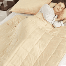 Kids Weighted Blanket - Soft & Cozy 5lbs (Beige)