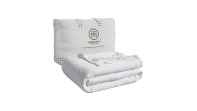 King Size Muslin Blanket - Lightweight Cotton Gauze - All Seasons
