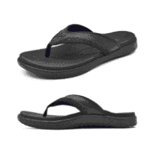 KuaiLu Men's Orthopedic Arch Support Flip Flops