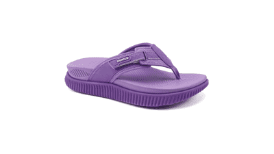 KuaiLu Women's Orthopedic Recovery Flip Flops