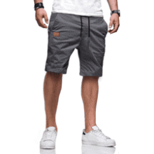 Men's Casual Cotton Shorts - Perfect for Summer & Golf