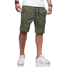 Men's Casual Cotton Stretch Shorts