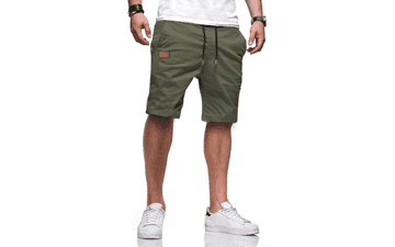 Men's Casual Cotton Stretch Shorts