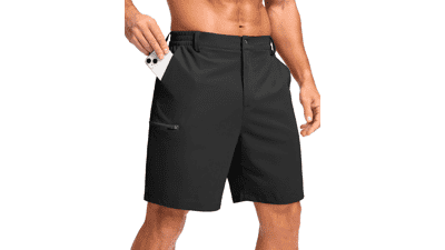 Men's Lightweight Quick-Dry Shorts for Golf, Hiking & Work