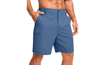 Men's Quick-Dry Stretch Shorts - Perfect for Golf, Work & Hiking