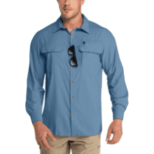 Men's UPF 50+ Sun Protection Cooling Shirt