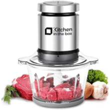 Mini Food Processor: Powerful 3-Cup Electric Food Chopper