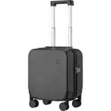 Mixi 14" Underseat Carry-on Luggage - TSA Lock, Spinner Wheels