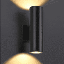 Modern Cylinder Up Down Outdoor Wall Light - Waterproof & Anti-Rust