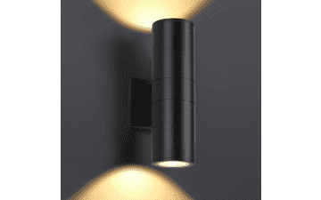 Modern Cylinder Up Down Outdoor Wall Light - Waterproof & Anti-Rust