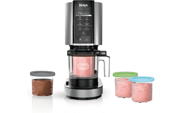 Ninja CREAMi Ice Cream Maker Bundle - Make Delicious Treats at Home!