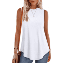 OFEEFAN Women's Sleeveless Tank Top - Perfect for Summer