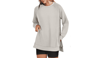 Oversized Crewneck Sweatshirt for Women