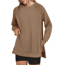 Oversized Crewneck Sweatshirt for Women