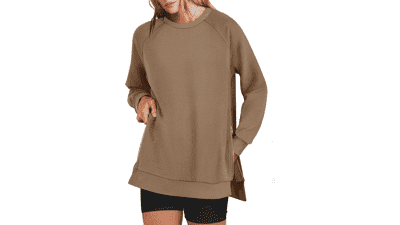 Oversized Crewneck Sweatshirt for Women