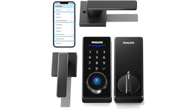Philips Smart Lock: Keyless Entry with Fingerprint & App Control