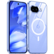 Pixel 9A Magnetic Case: Clear, Shockproof, Military-Grade Protection