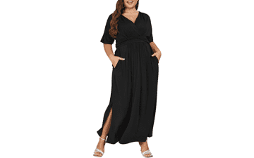 Plus Size Floral Maxi Dress: Wedding Guest & Party Ready!