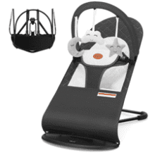 Portable Baby Bouncer Seat - Infant Rocker with Toys