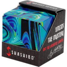 Shashibo Shape Shifting Box - Mystic Ocean - Award-Winning Fidget Toy