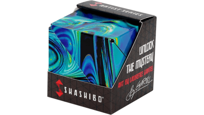 Shashibo Shape Shifting Box - Mystic Ocean - Award-Winning Fidget Toy
