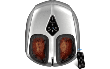 Shiatsu Foot Massager with Heat & Air Compression