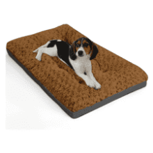Small Dog Bed for Crate - Plush, Washable, & Anti-Slip