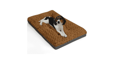 Small Dog Bed for Crate - Plush, Washable, & Anti-Slip
