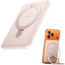 TORRAS Slim Magnetic Wireless Power Bank for iPhone - Rose Gold