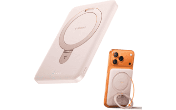 TORRAS Slim Magnetic Wireless Power Bank for iPhone - Rose Gold