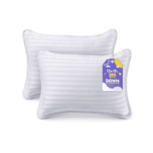 Toddler Pillow 2-Pack - Soft, Breathable & Travel-Friendly