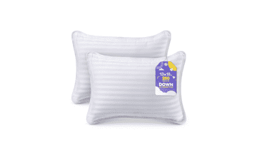 Toddler Pillow 2-Pack - Soft, Breathable & Travel-Friendly