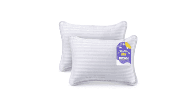 Toddler Pillow 2-Pack - Soft, Breathable & Travel-Friendly