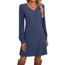 Trendy Fall Sweater Dress