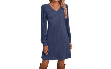 Trendy Fall Sweater Dress