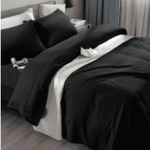 Twin Black Bed Sheet Set - Deep Pocket, Super Soft