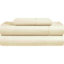Twin Size Beige Bedding Set