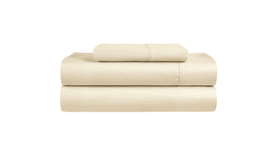 Twin Size Beige Bedding Set