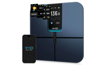 WYZE Smart Scale Ultra: Monitor Weight, BMI & Heart Rate