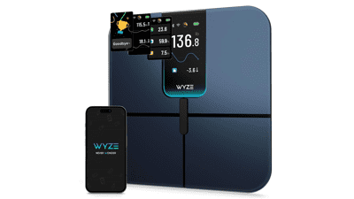 WYZE Smart Scale Ultra: Monitor Weight, BMI & Heart Rate