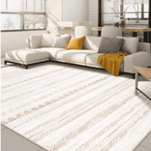 Washable Boho Area Rug - 5x7 - Perfect for Any Room!