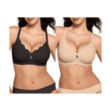 Wireless Push Up Bra - Seamless Full Coverage Support