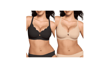 Wireless Push Up Bra - Seamless Full Coverage Support