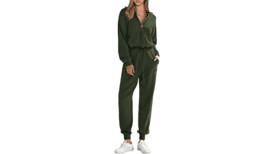 Women's 2 Piece Outfit: Sweater & Jogger Set