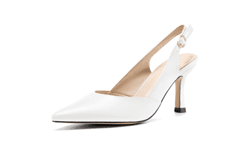 Women's Kitten Heel Slingbacks - Perfect for Weddings & Parties