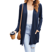 Women's Lightweight Cardigan with Pockets
