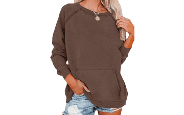 Women's Soft & Cozy Crew Neck Sweatshirt